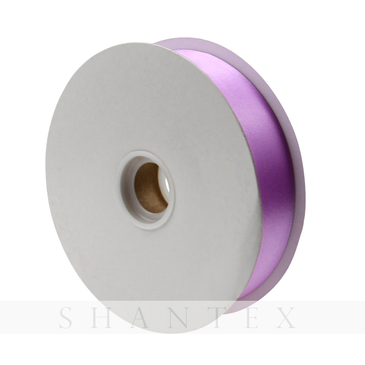 Polyester einfarbig 3-100MM einseitiges / doppelseitiges Satinband